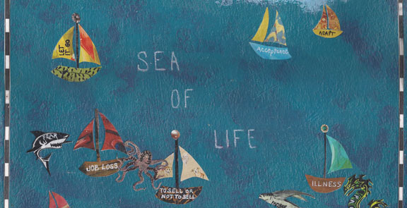 mindfullness through art and mapping