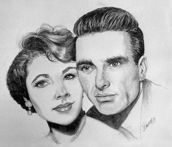 elizabeth taylor & montgomery Clift