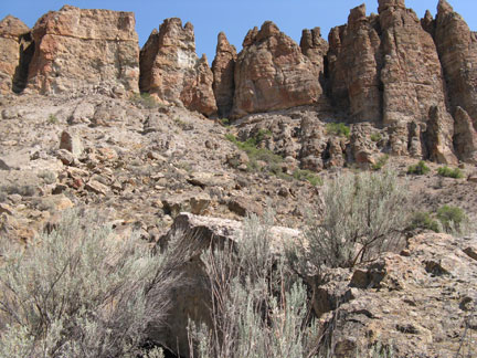 the pallisades john day fossil beds