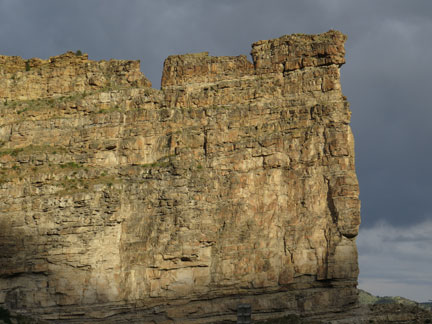 rock formation in Price, Utah